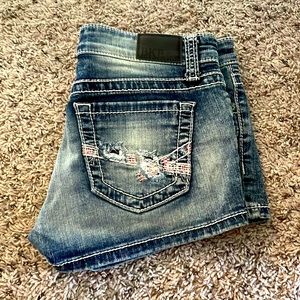 BKE Stella denim shorts